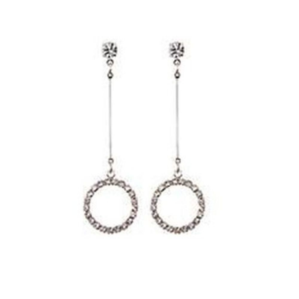 Sara Blaine/eSBe Circle Drop Earrings NWT